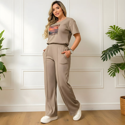 Conjunto galleta California Bota ancha.