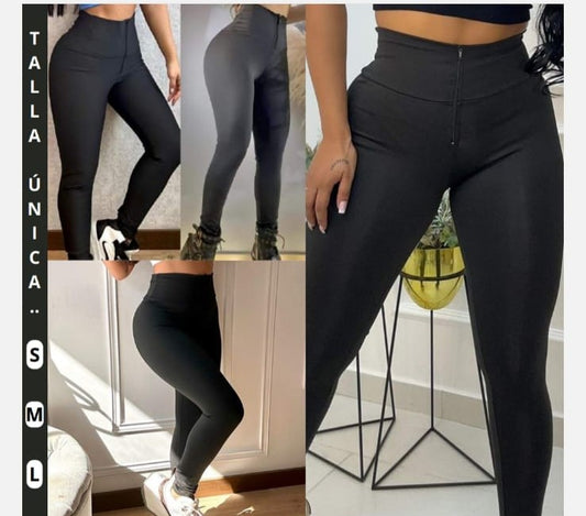 LEGGINS SUPLEX NEGRO MATE