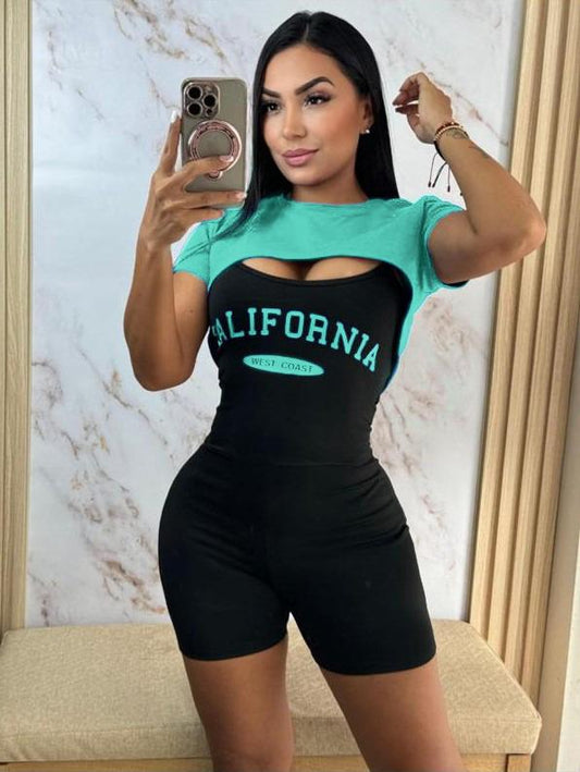 Set California Street: Truza + Crop Top Viral